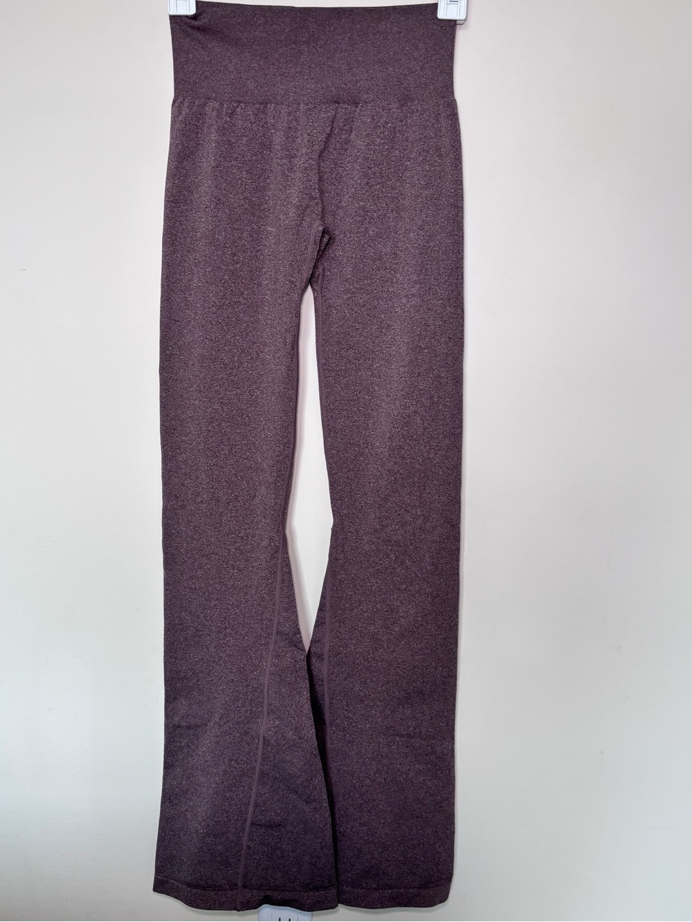 NVGTN Mulberry Brown Iconic Seamless Flare Leggings